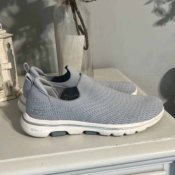 Sketchers Performance Go Walk 5 Machine Washable Lightweight  Blue Womens 6 - Picture 12 of 15